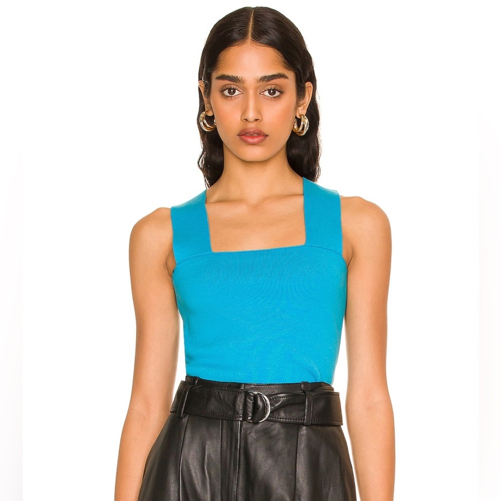 525 America Wide Strap Tank in Blue